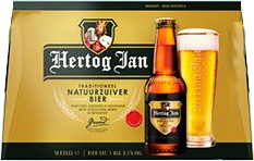 Hertog Jan doos met 10 flesjes van 25cl